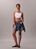 Kadın Woven Label Tank Top