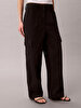 Kadın Cotton Ewaist Cargo Pantolon