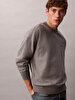 Erkek Premium Terry Monogram Sweatshirt