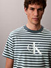 Erkek 20s Stripe Jersey T-shirt