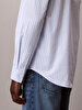 Erkek Stripe Oxford Gömlek