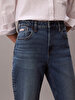 Kadın High Rise Straight Jean Pantolon