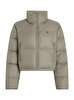 Kadın Down Cropped Puffer Mont