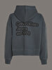 Kadın Washed Puff Print Sweatshirt