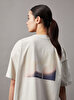 Kadın Back Graphic Boyfriend T-shirt