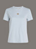 Kadın Woven Label Regular T-shirt