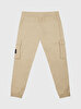 Erkek Skinny Washed Cargo Pantolon