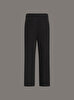Erkek Cropped Pleated Pantolon