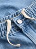 Erkek Pull On Relaxed Denim Şort