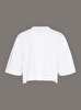 Kadın Crop Boxy Chain T-shirt