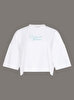 Kadın Crop Boxy Chain T-shirt