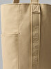 Kadın Webbing Stap Canvas Tote Çanta