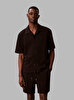 Erkek Cotton Waffle Polo T-shirt