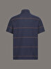 Erkek Cross Grain Stripe Polo T-shirt