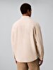 Erkek 90s Washed Bone Overshirt Gömlek