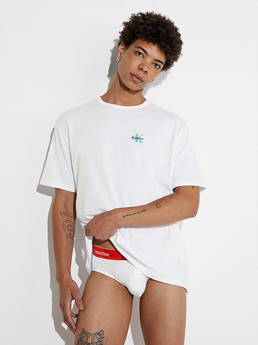 Erkek Bisiklet Yaka T-Shirt - Pride