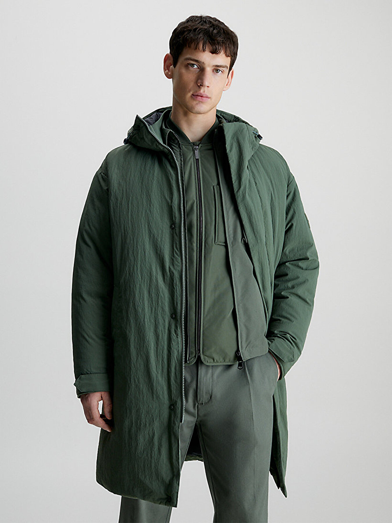 Calvin klein nylon field jacket 2025