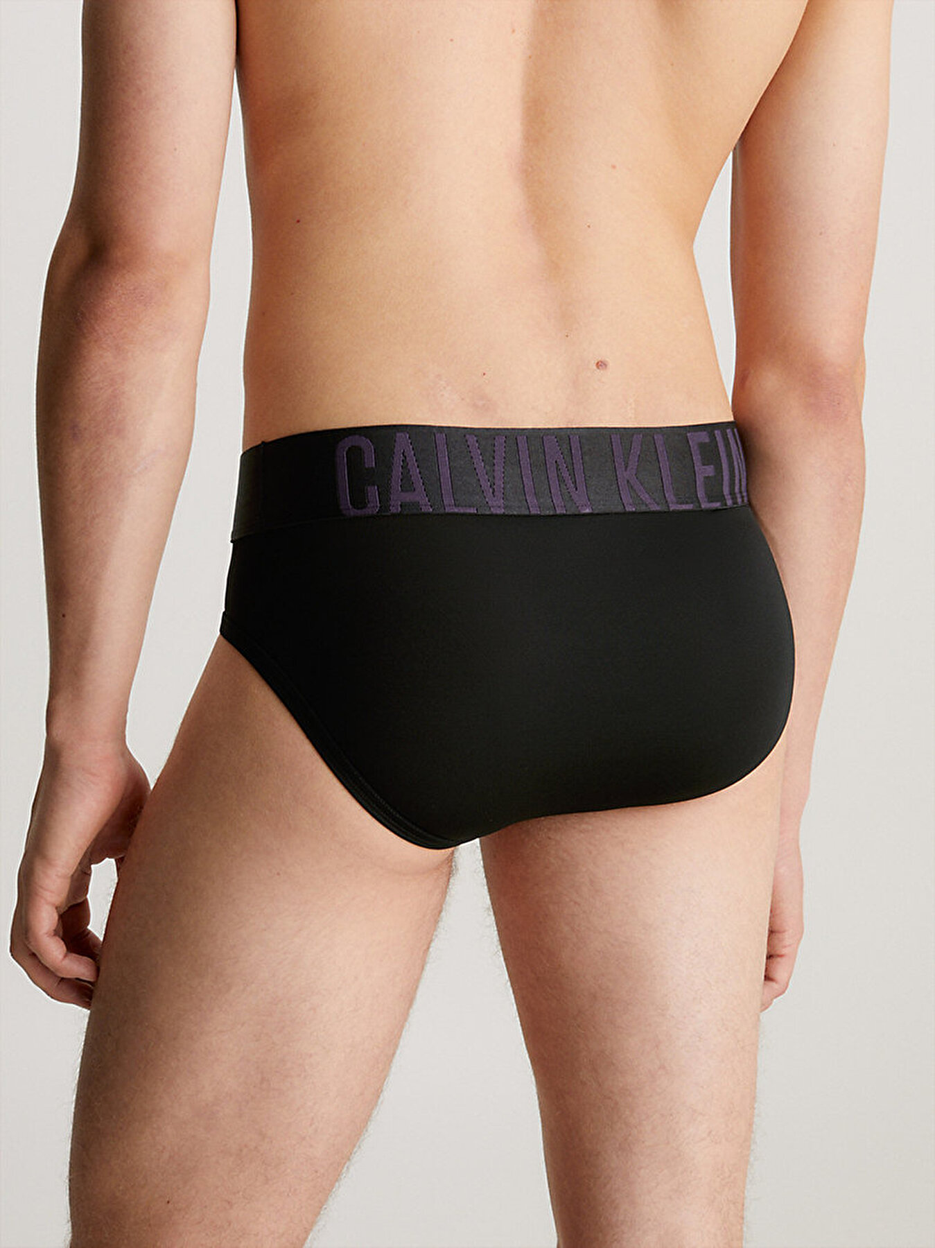 Erkek 2 Li Hip Brief Slip K lot Seti Siyah 000NB2598AGXL Calvin