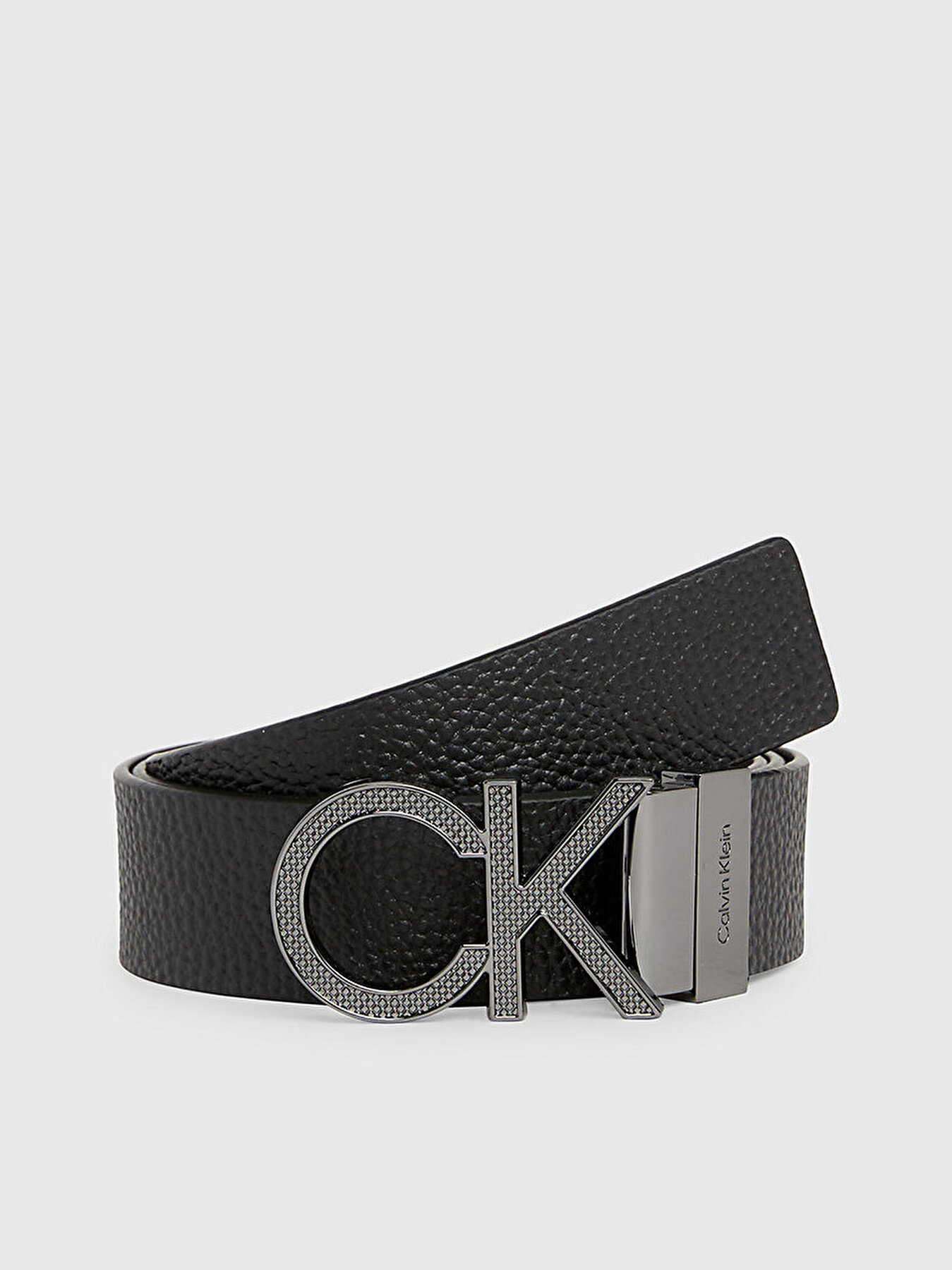 Erkek Adj Ck Pique Metal Kemer Siyah K50K511336BEH | Calvin Klein