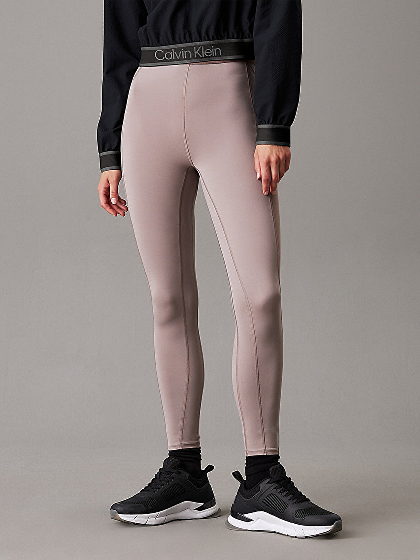 Kad n Legging 7 8 Tayt Kahverengi 00GWF4L608NZ8 Calvin Klein
