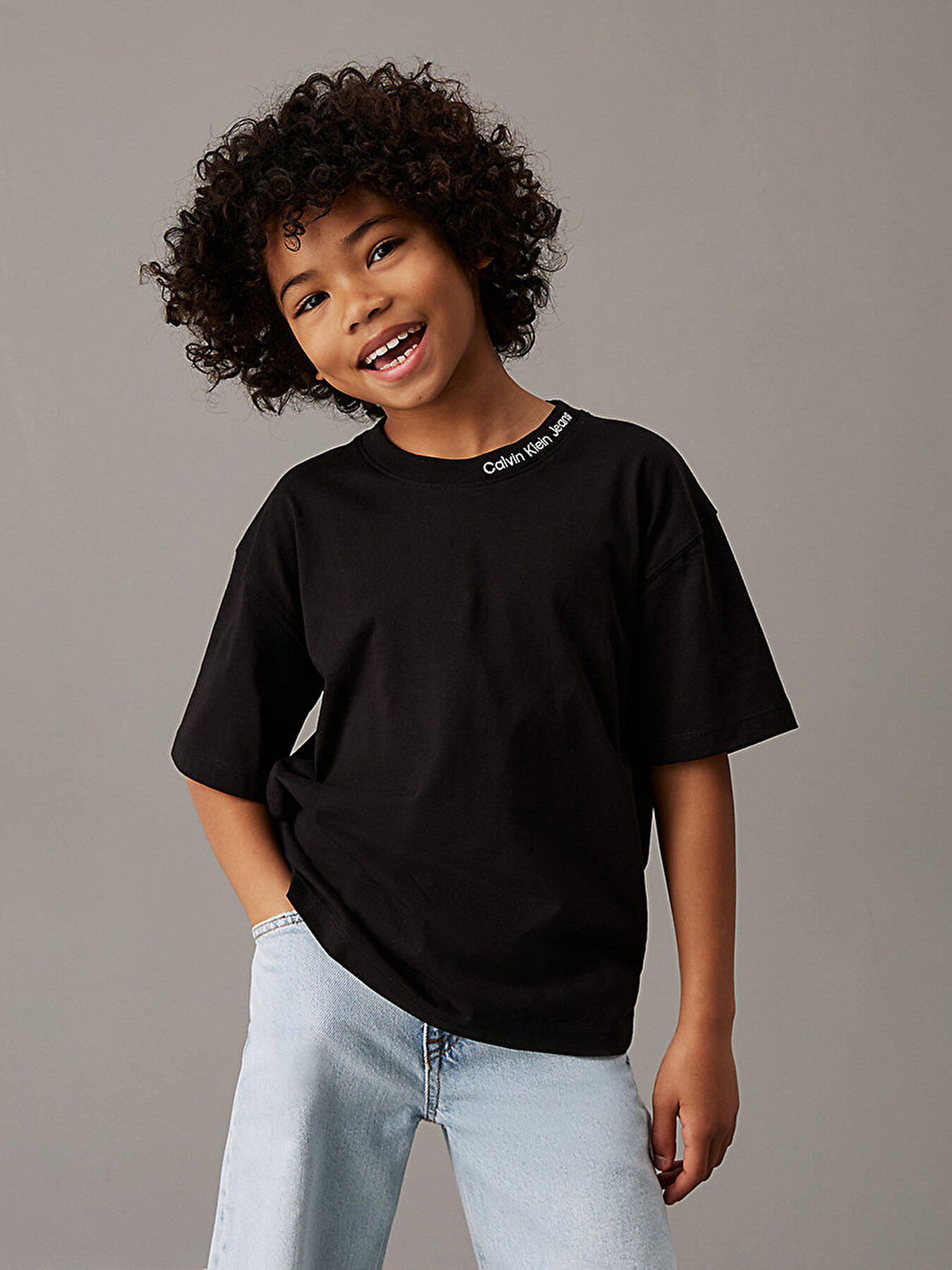 T shirt calvin klein bambino store