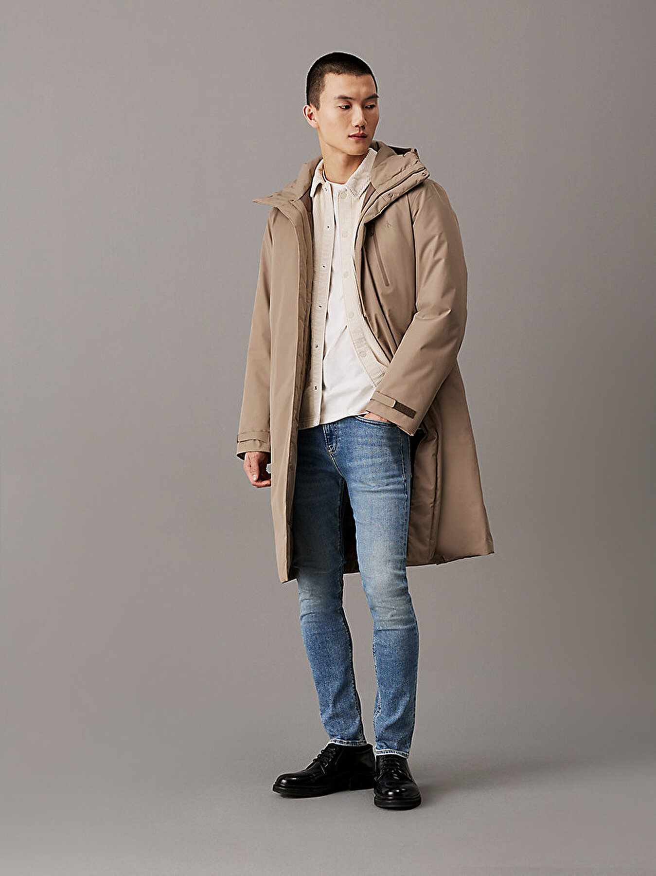 Calvin klein parka homme outlet