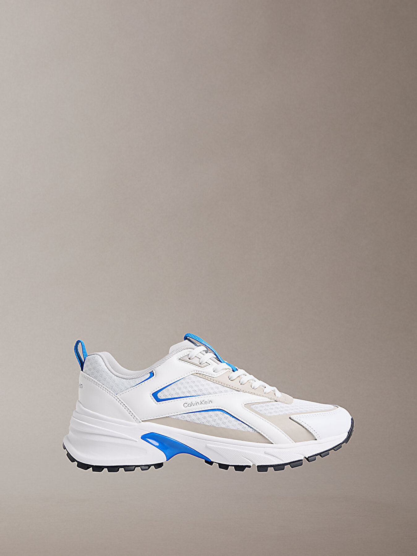 Erkek Hike Runner Laceup Sneaker Mavi HM0HM021540YK | Calvin Klein