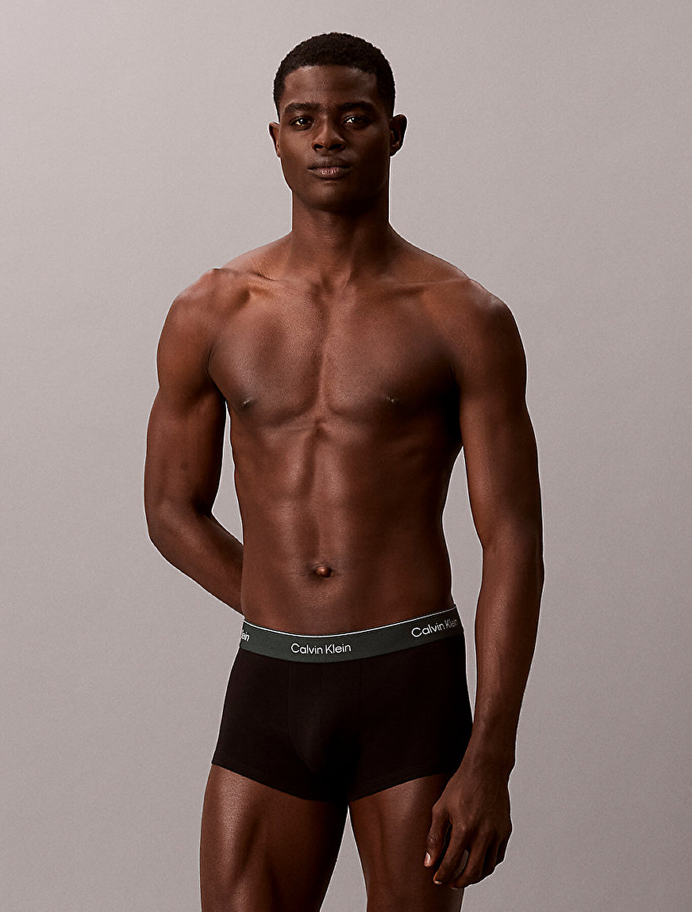 Erkek 3'lü Paket Trunk Boxer Seti Siyah LV00NB43893ZK | Calvin Klein