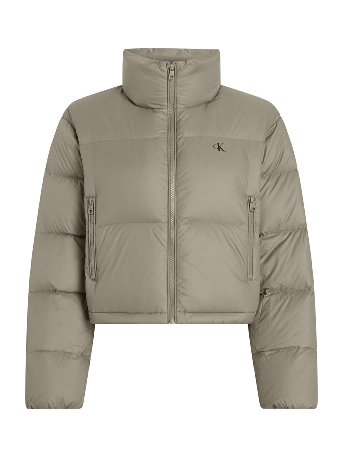 Kad n Down Cropped Puffer Mont