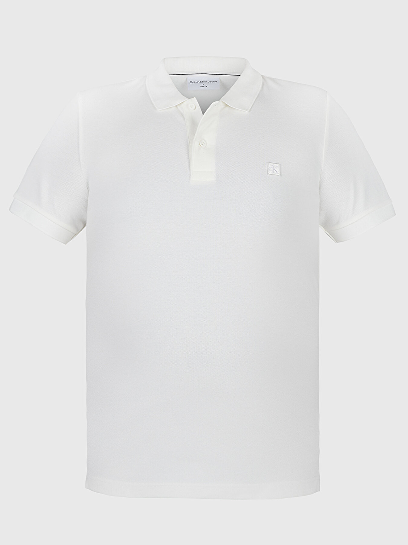 Erkek Ck Embro Badge Slim Polo T Shirt