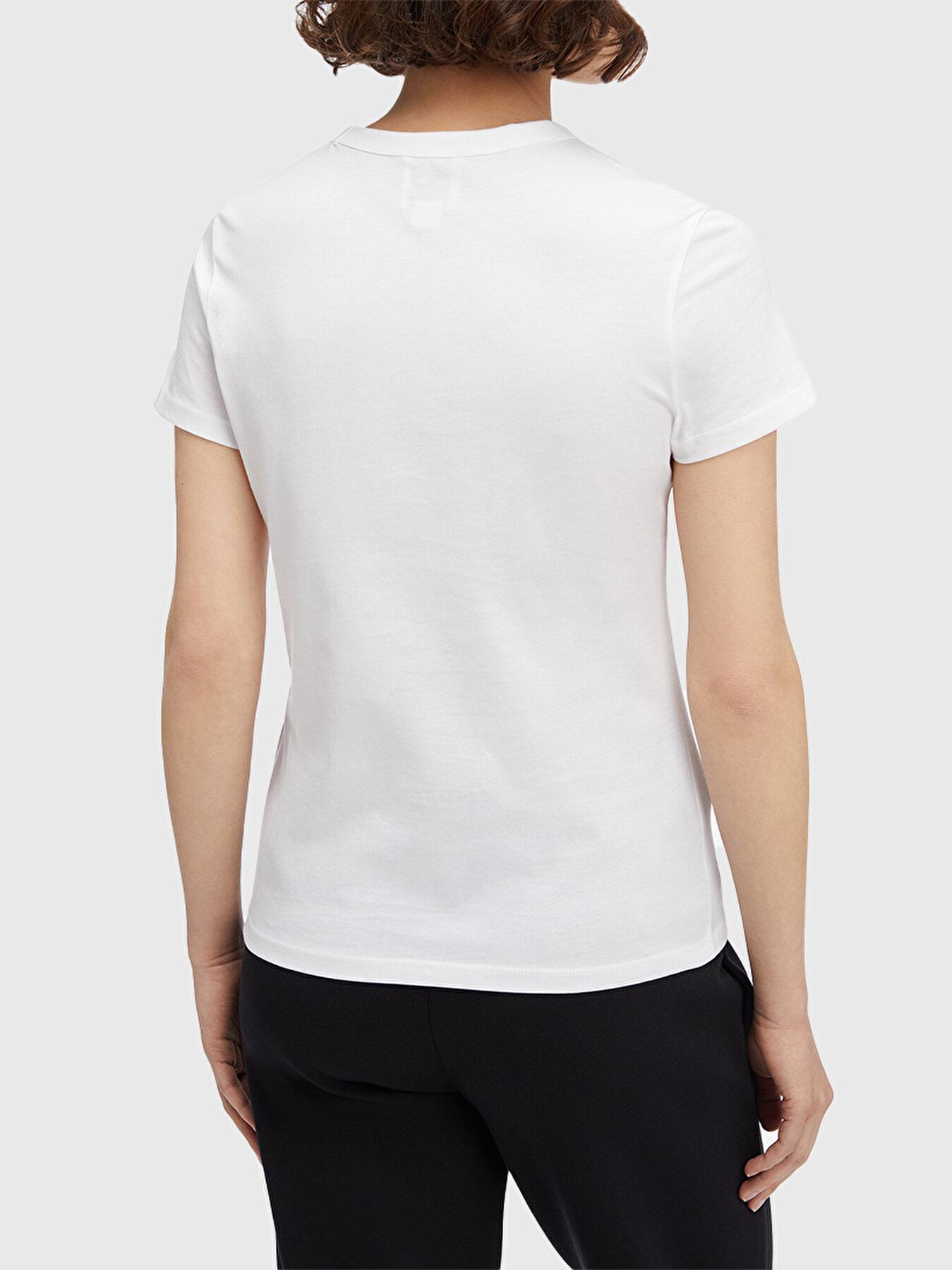 T shirt bianca calvin klein shop