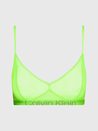 Neon calvin cheap klein bra