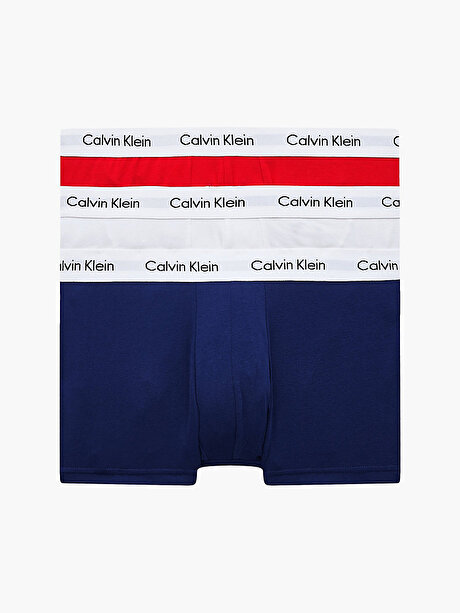 Erkek 3’Lü Trunk Boxer Seti - Cotton Stretch