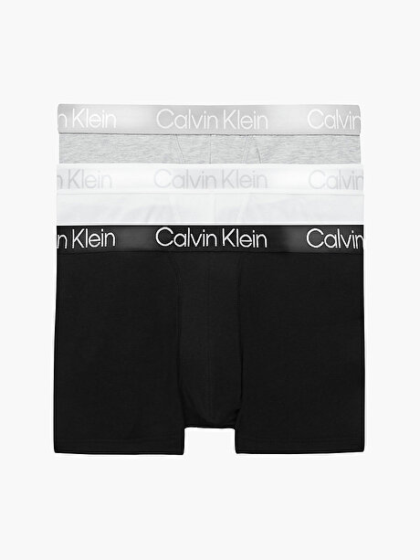 Erkek 3’Lü Trunk Boxer Seti - Modern Structure