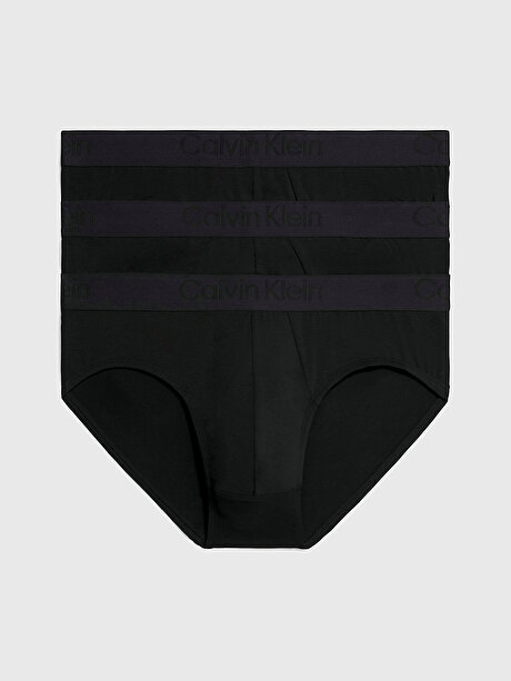 Erkek 3'Lü Hip Brief Slip Külot Seti
