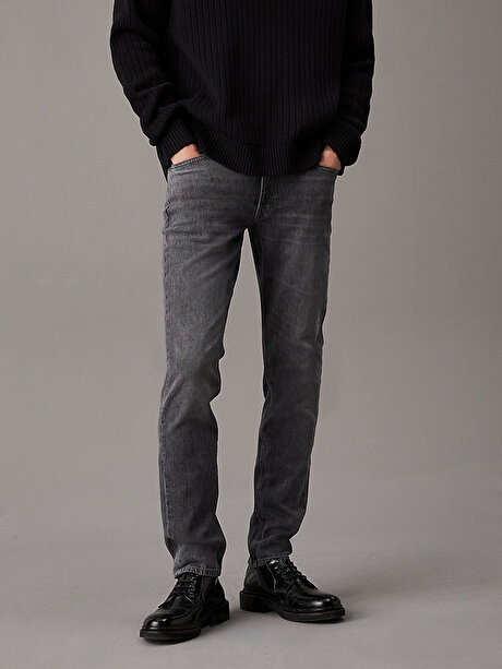 Erkek Slim Tapered Jean Pantolon