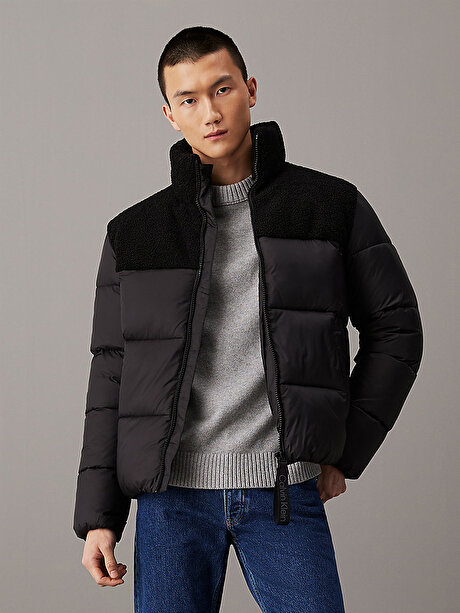 Erkek Sherpa Puffer Mont