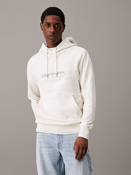 Erkek Chenille Monologo Sweatshirt