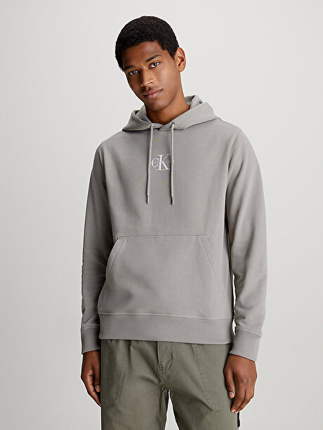 Erkek Iconic Essential Hoodie