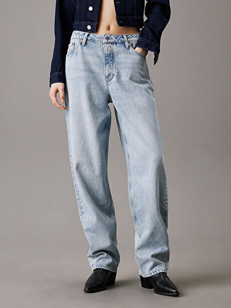 Kadın 90's Loose Jean Pantolon