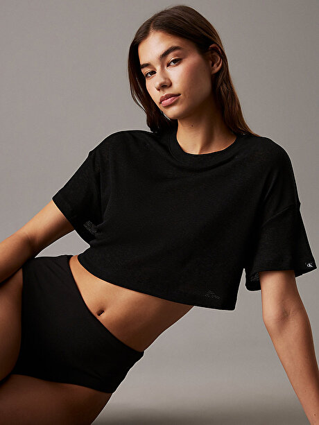 Kadın Crop T-shirt