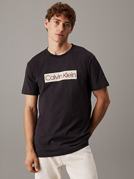 Erkek Calvin Klein Label T-shirt