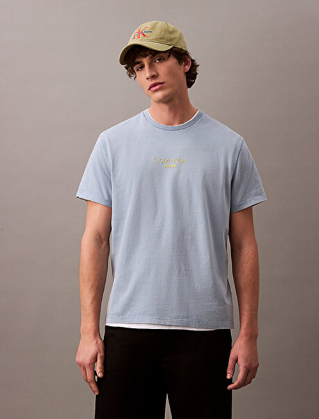 Erkek Acid Wash T-shirt