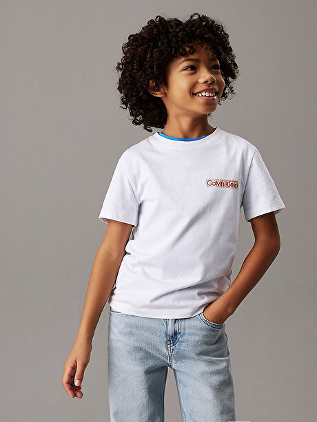 Erkek Çocuk Label CKJ Graphic T-shirt