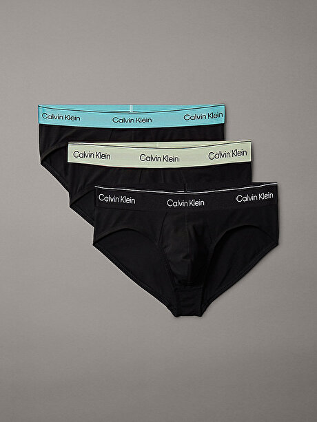 Erkek 3'lü Paket Hip Brief Slip Külot Seti