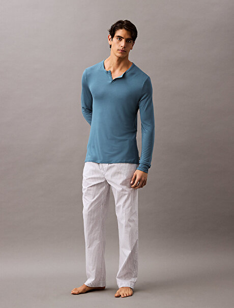 Erkek Henley T-shirt
