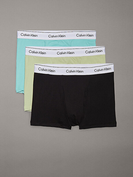 Erkek 3'lü Paket Relxed Dart Trunk Boxer Seti
