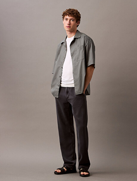 Erkek 90s Straight Overdye Jean Pantolon