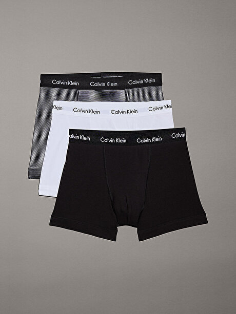 Erkek 3'lü Paket Trunk Boxer Seti