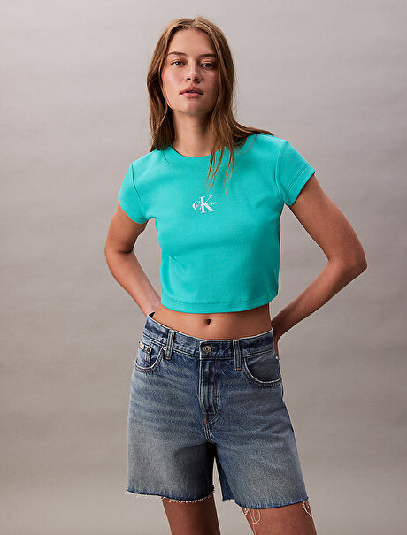 Kadın Monogram Baby T-shirt